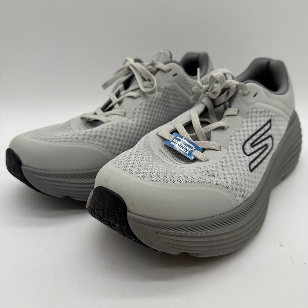 Skechers Max Cushioning Endeavour Men's Size 13 Wide Gray Running Shoes